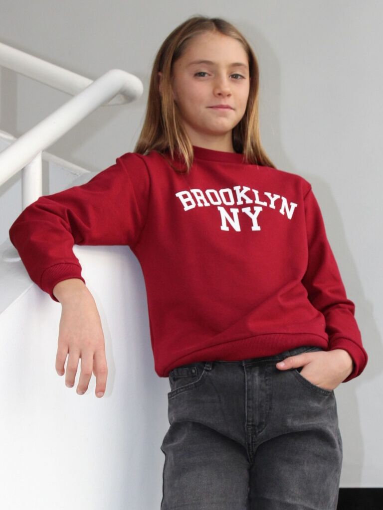 Maglia scritta Brooklyn NY