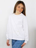 Maglia con perle