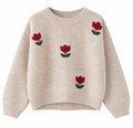 MAGLIONE CON TULIPANI