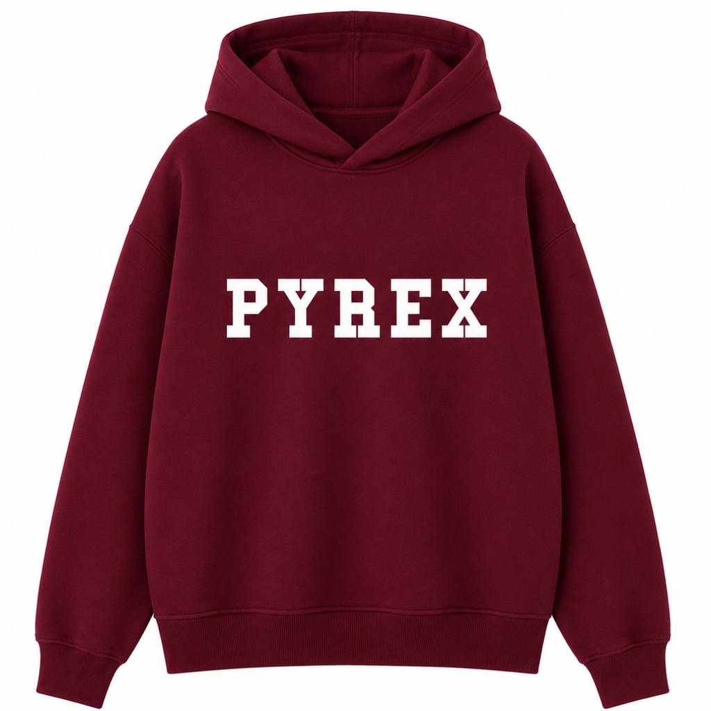 Felpa con cappuccio Pyrex