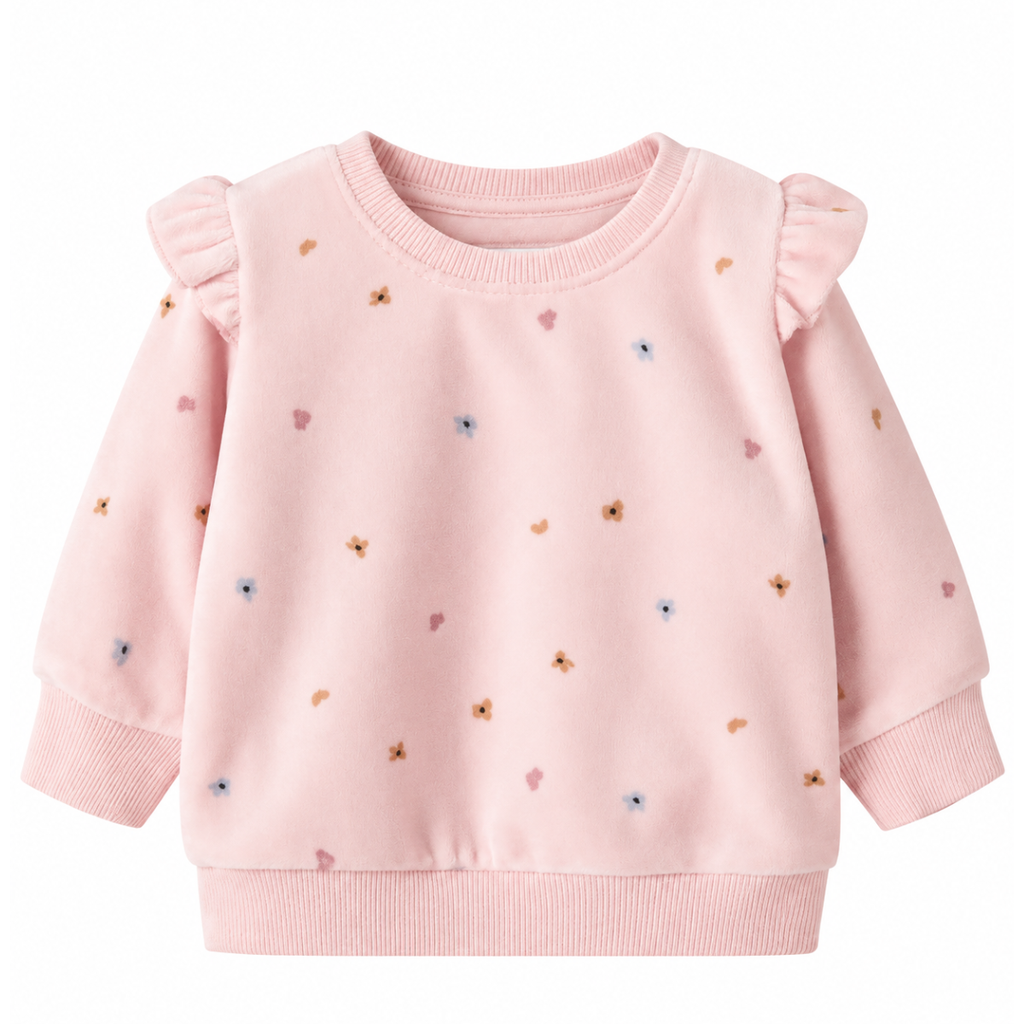 MAGLIONE CON VOLANT
