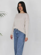 Maglia con spacchi laterali