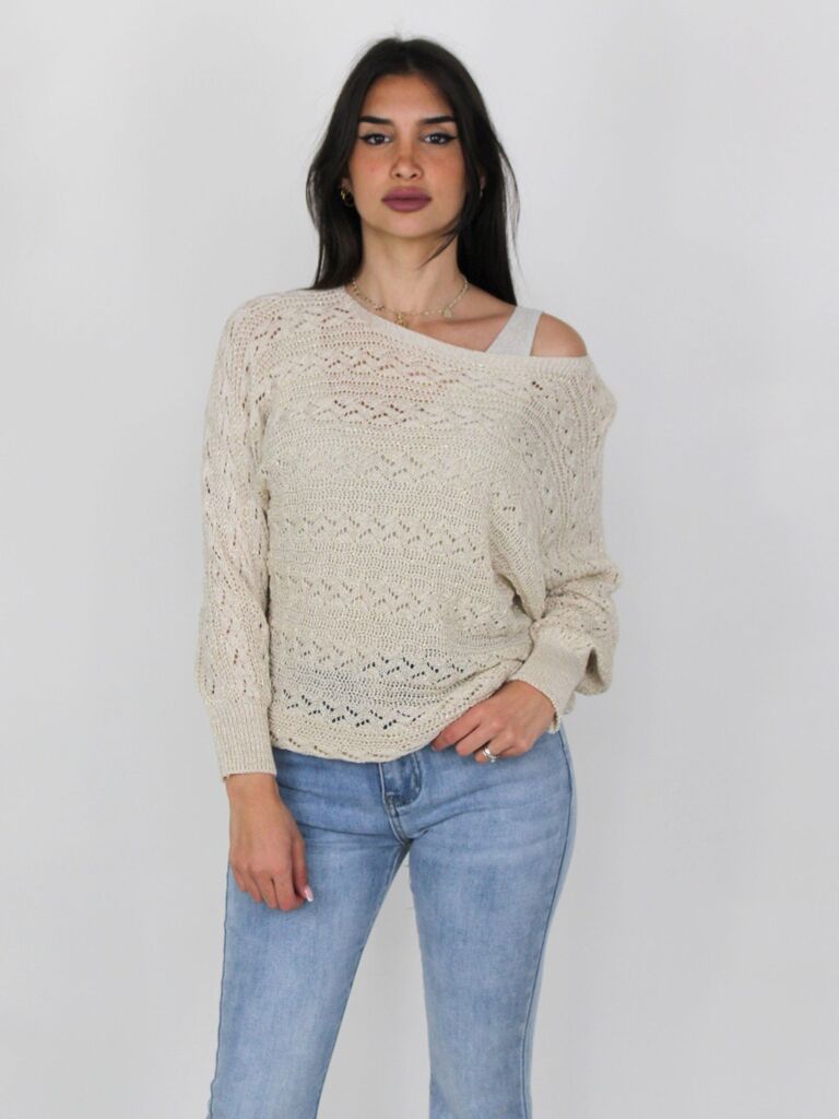 Maglia traforata