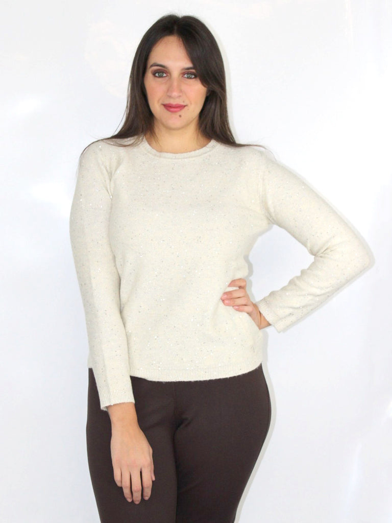 Girocollo lurex