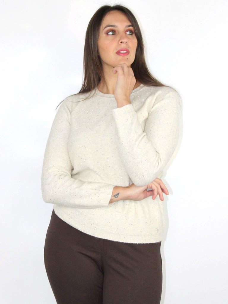 Girocollo lurex