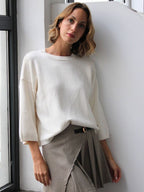 Pullover girocollo