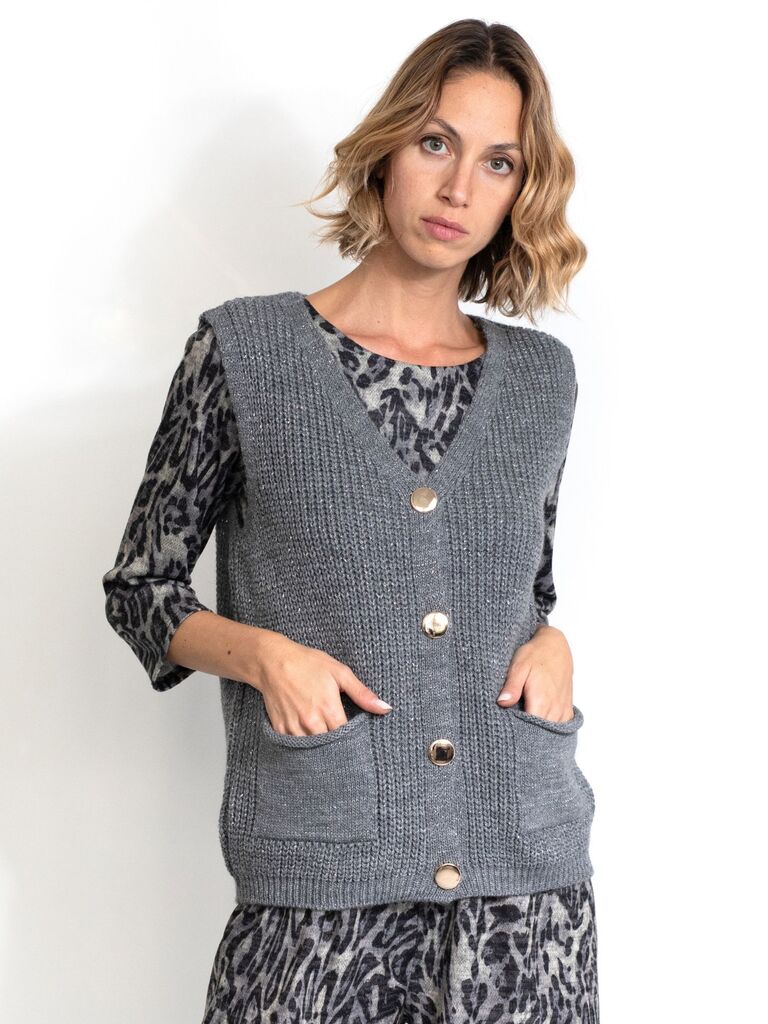 Gilet in maglia