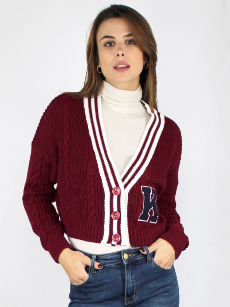 Cardigan stile college
