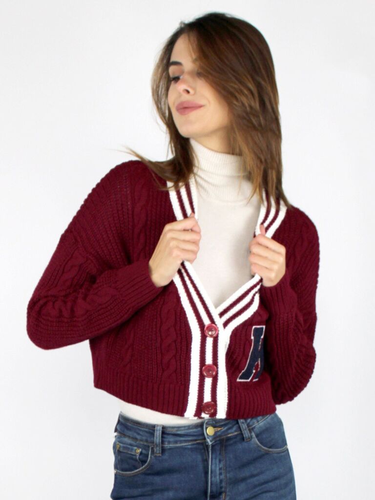 Cardigan stile college