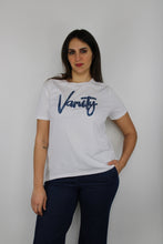 Carica l&#39;immagine nel visualizzatore di Gallery, T-shirt con scritta al centro

