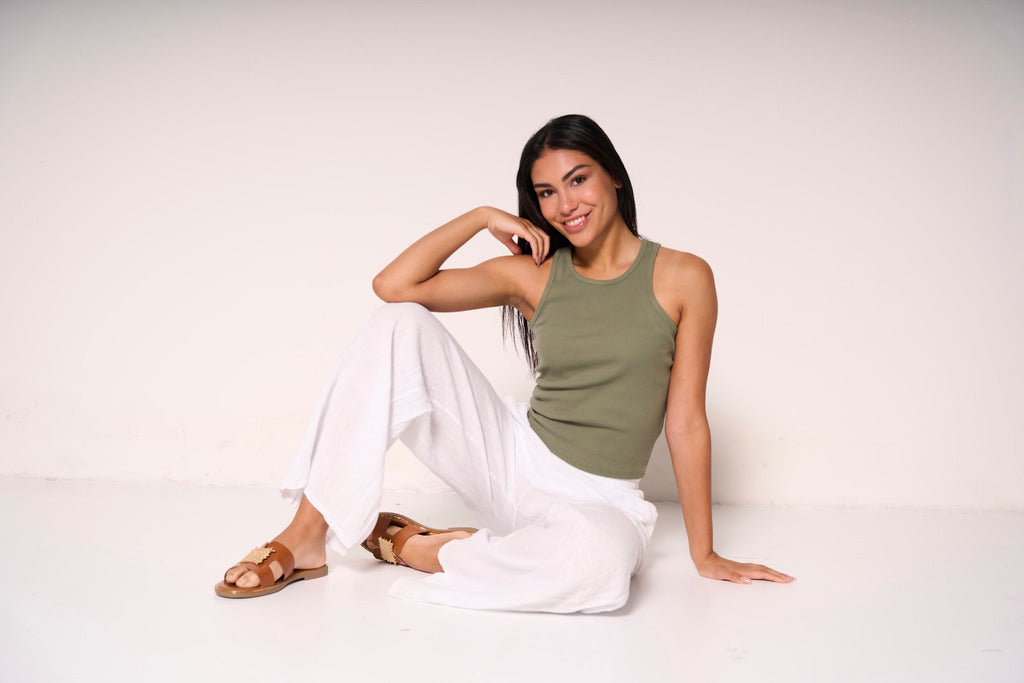 Canottiera basic in cotone perfetta per ogni look