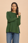 Maglia girocollo in lurex