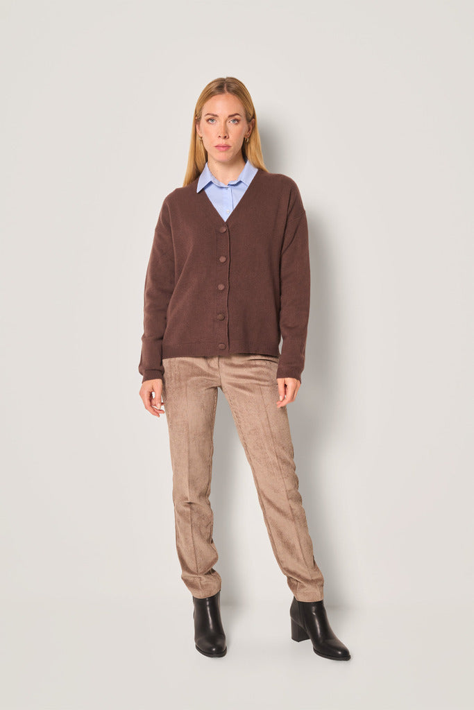 Cardigan in maglia donna