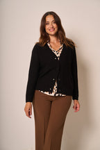 Cardigan in maglia donna