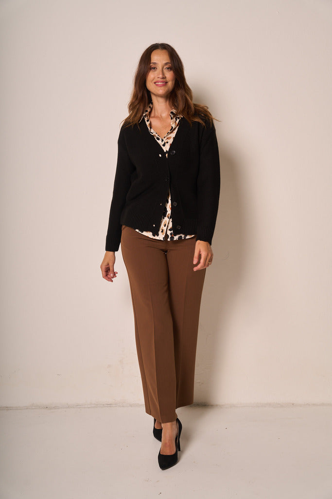 Cardigan in maglia donna
