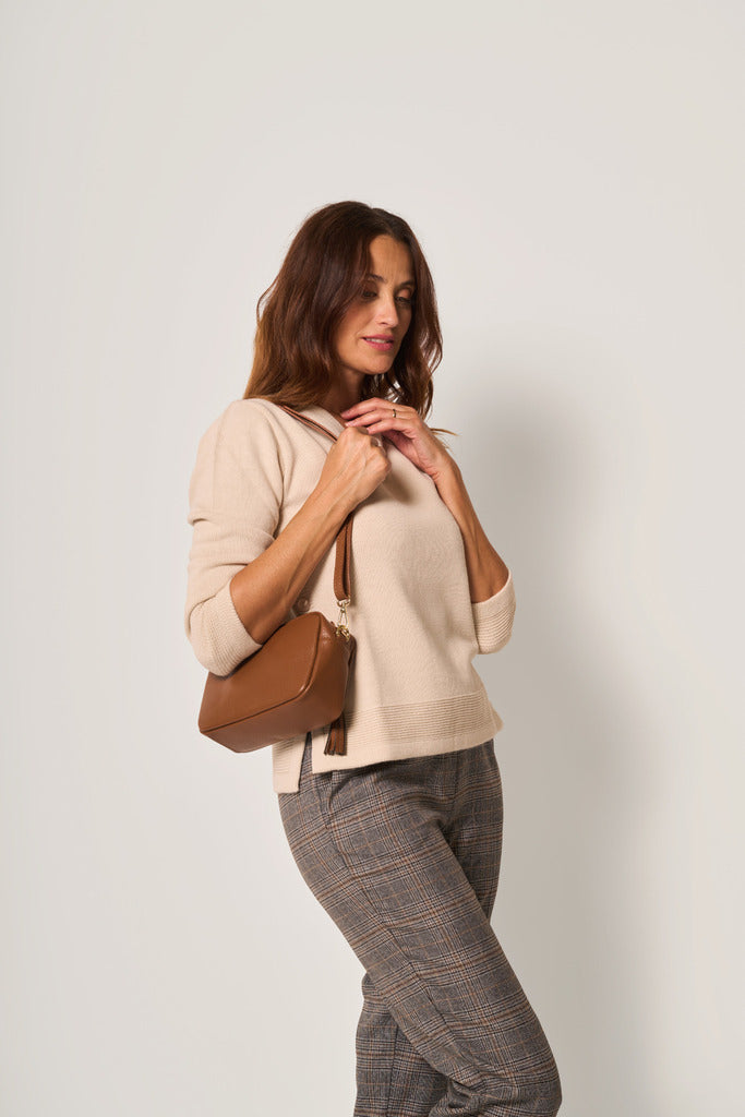Maglia basica a girocollo