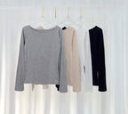 Maglia a maniche lunghe basic