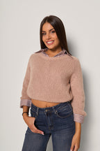 Maglione corto donna