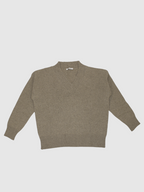 Maglione misto lana scollo a V Rejane
