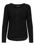 Maglia donna girocollo in maglia leggera