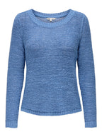 Maglia donna girocollo in maglia leggera