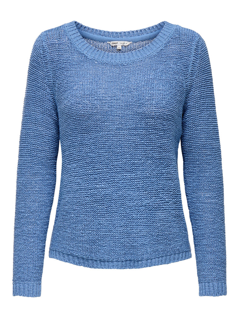 Maglia donna girocollo in maglia leggera