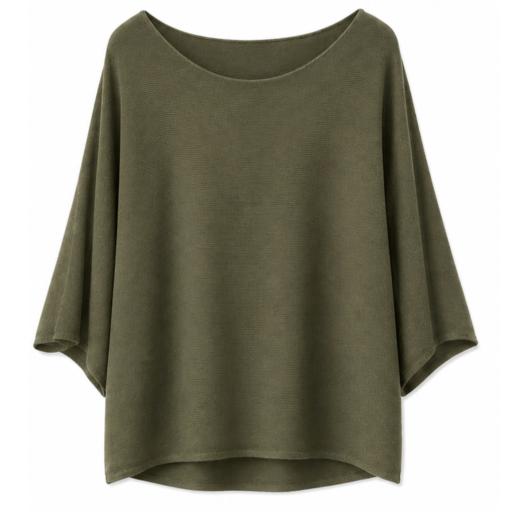 MAGLIA CON MANICA A PIPISTRELLO