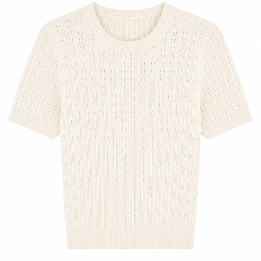 T-SHIRT IN TRICOT