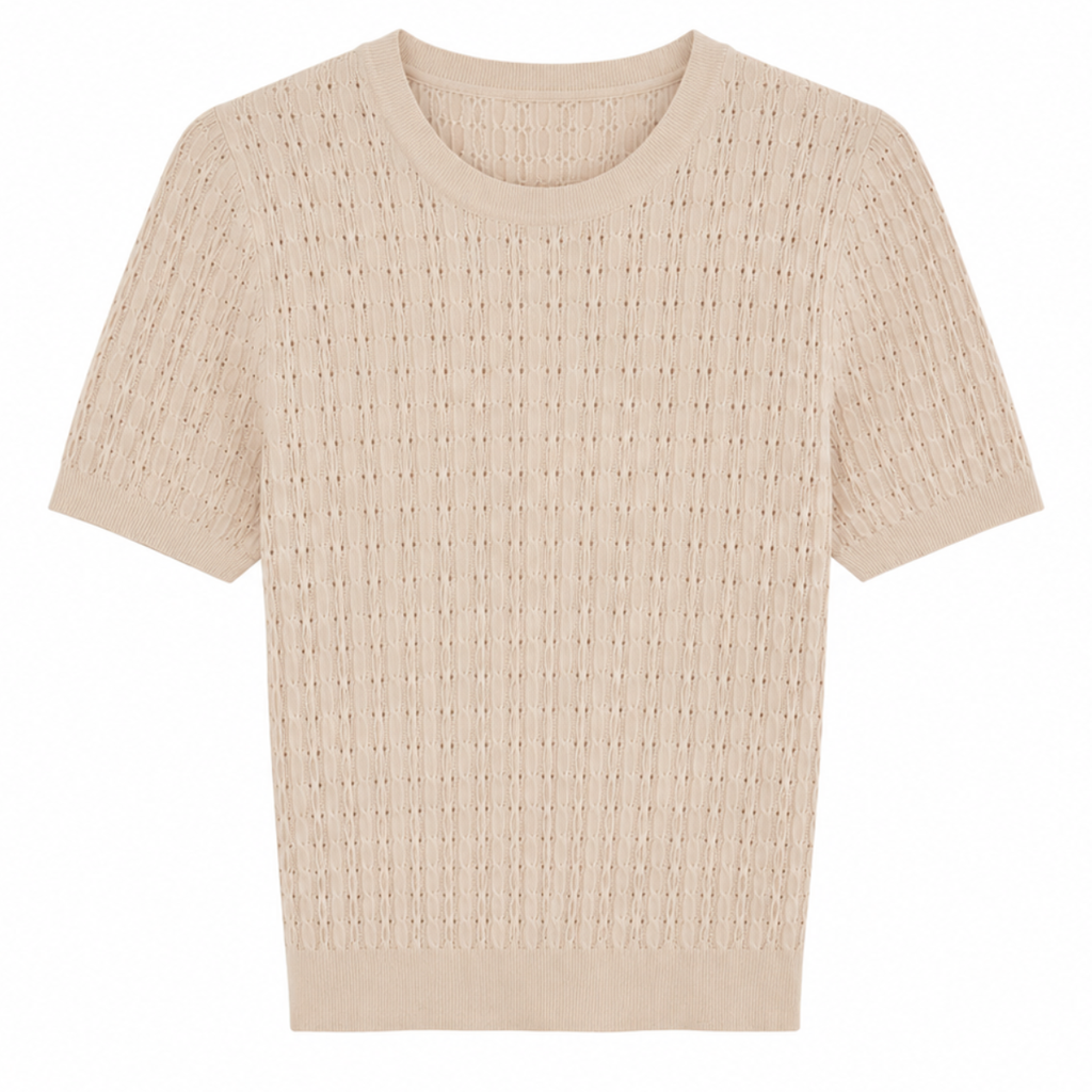 T-SHIRT IN TRICOT
