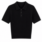 POLO TRECCINA CORTA