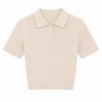 POLO TRECCINA CORTA