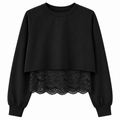 FELPA CON PIZZO