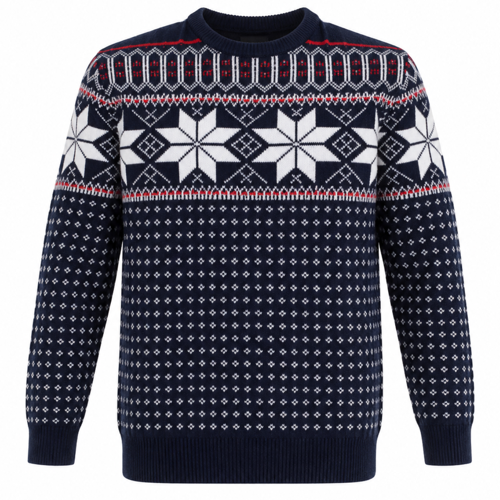 Maglione natalizio fantasia uomo
