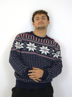 Maglione natalizio fantasia uomo
