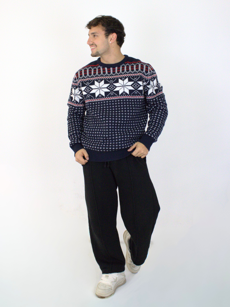 Maglione natalizio fantasia uomo