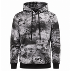 Felpa con cappuccio tie-dye