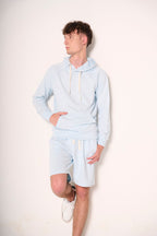 Felpa con cappuccio soft fit