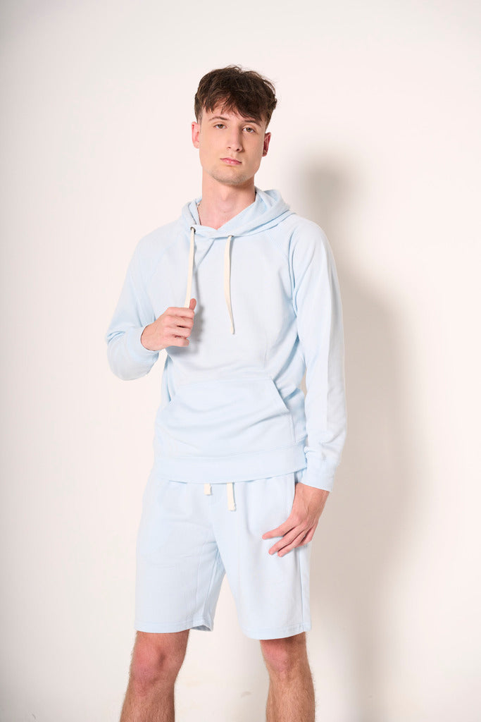 Felpa con cappuccio soft fit