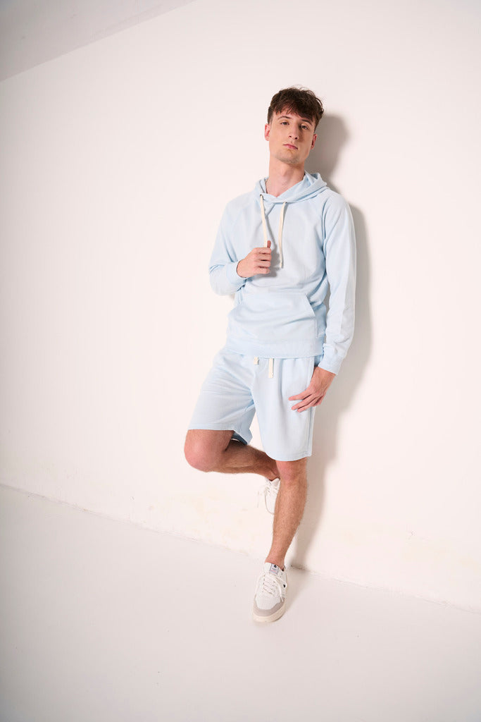 Felpa con cappuccio soft fit