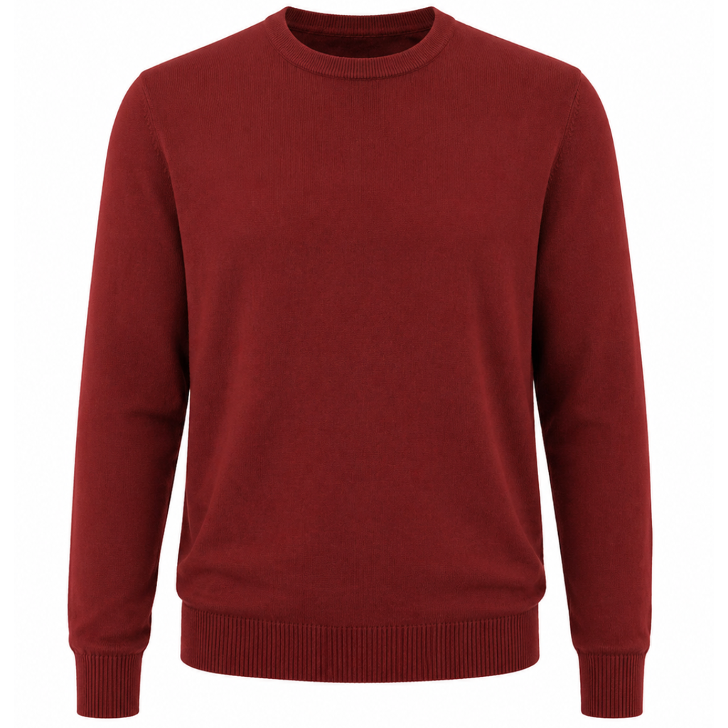Maglia girocollo in cotone leggero