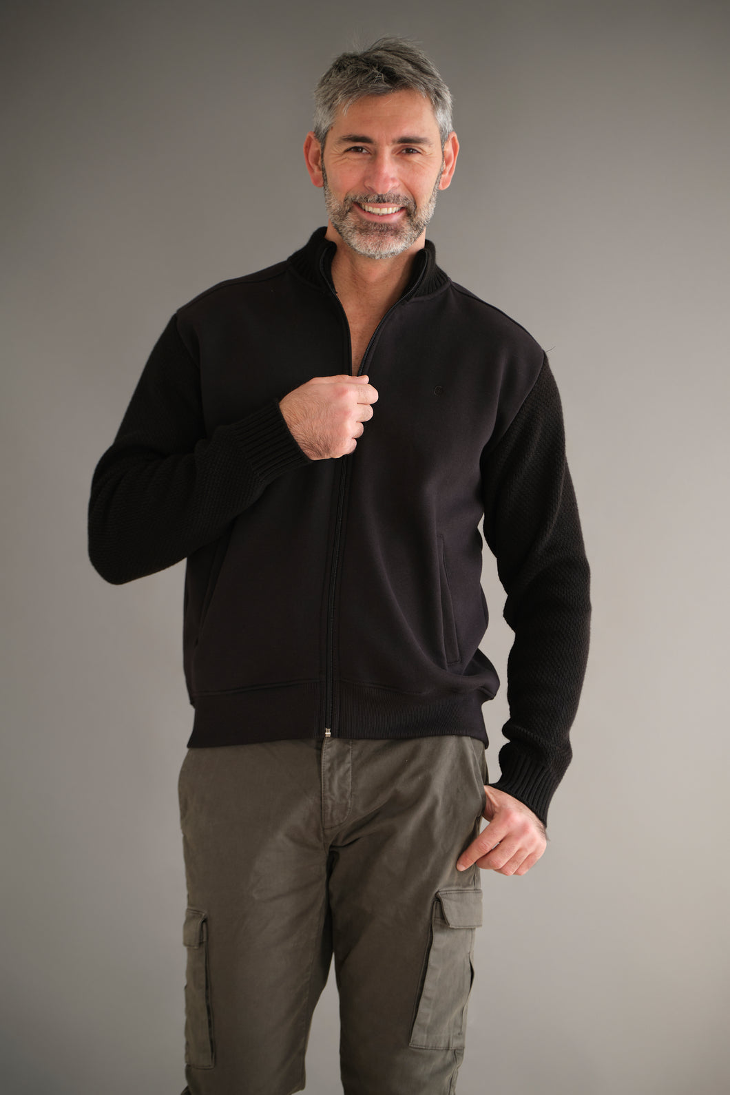 Maglia con zip Coveri