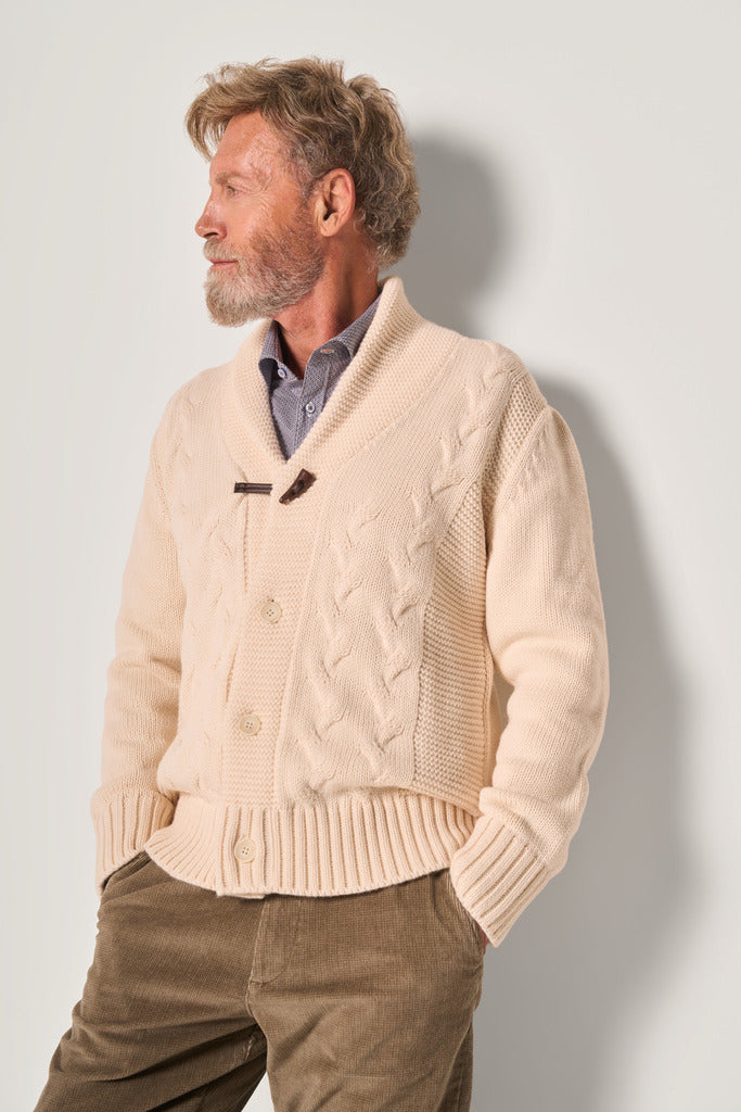 Maglia Uomo con Collo Sciallato