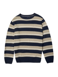 Maglia da uomo girocollo a righe