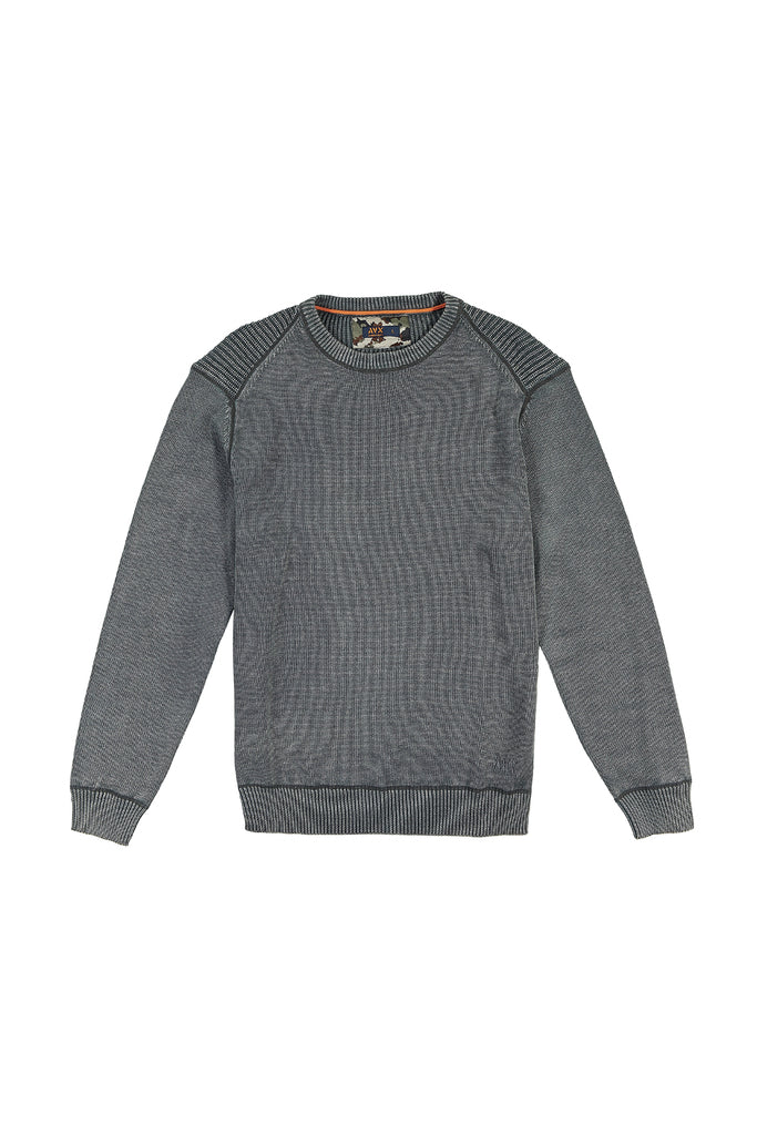 Maglia uomo con girocollo rasato