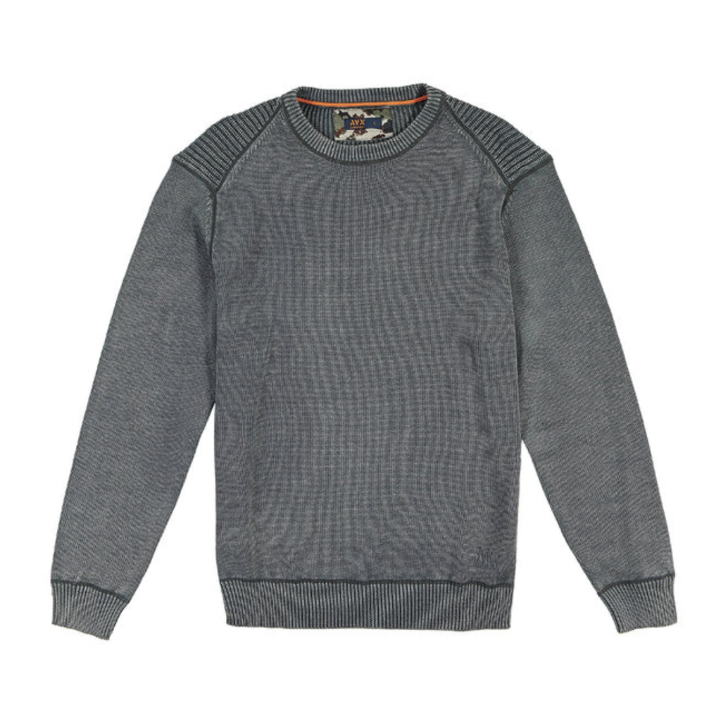 Maglia uomo con girocollo rasato