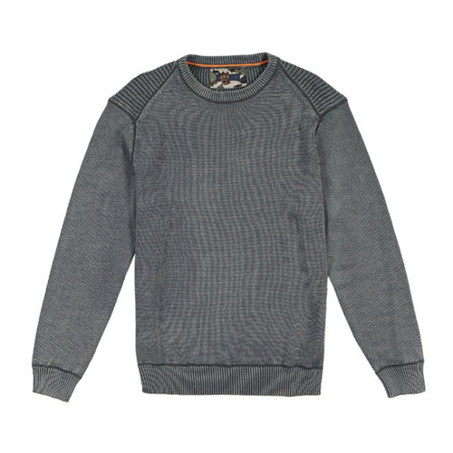 Maglia uomo con girocollo rasato