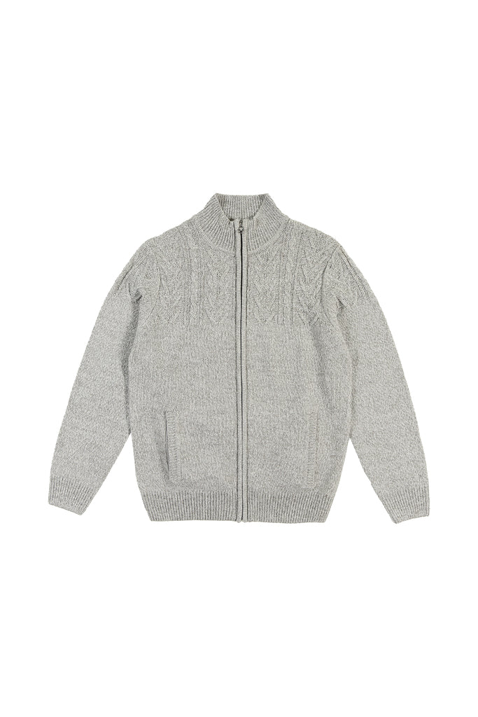 Cardigan uomo con zip