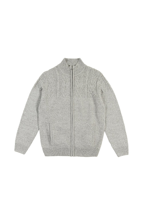 Cardigan uomo con zip