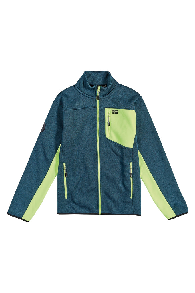 Felpa con dettagli a contrasto