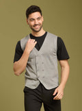 Gilet in maglia senza maniche uomo